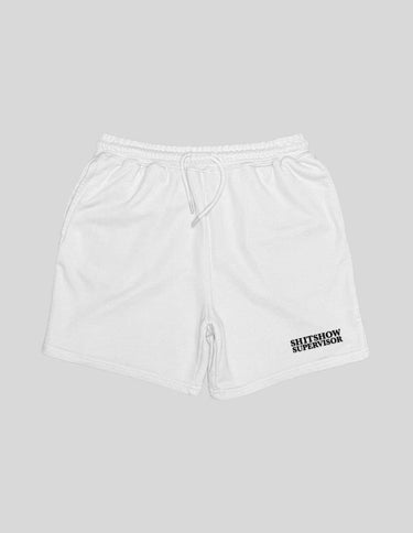 Shitshow Supervisor Terry Shorts Terry Shorts Greater Half White S